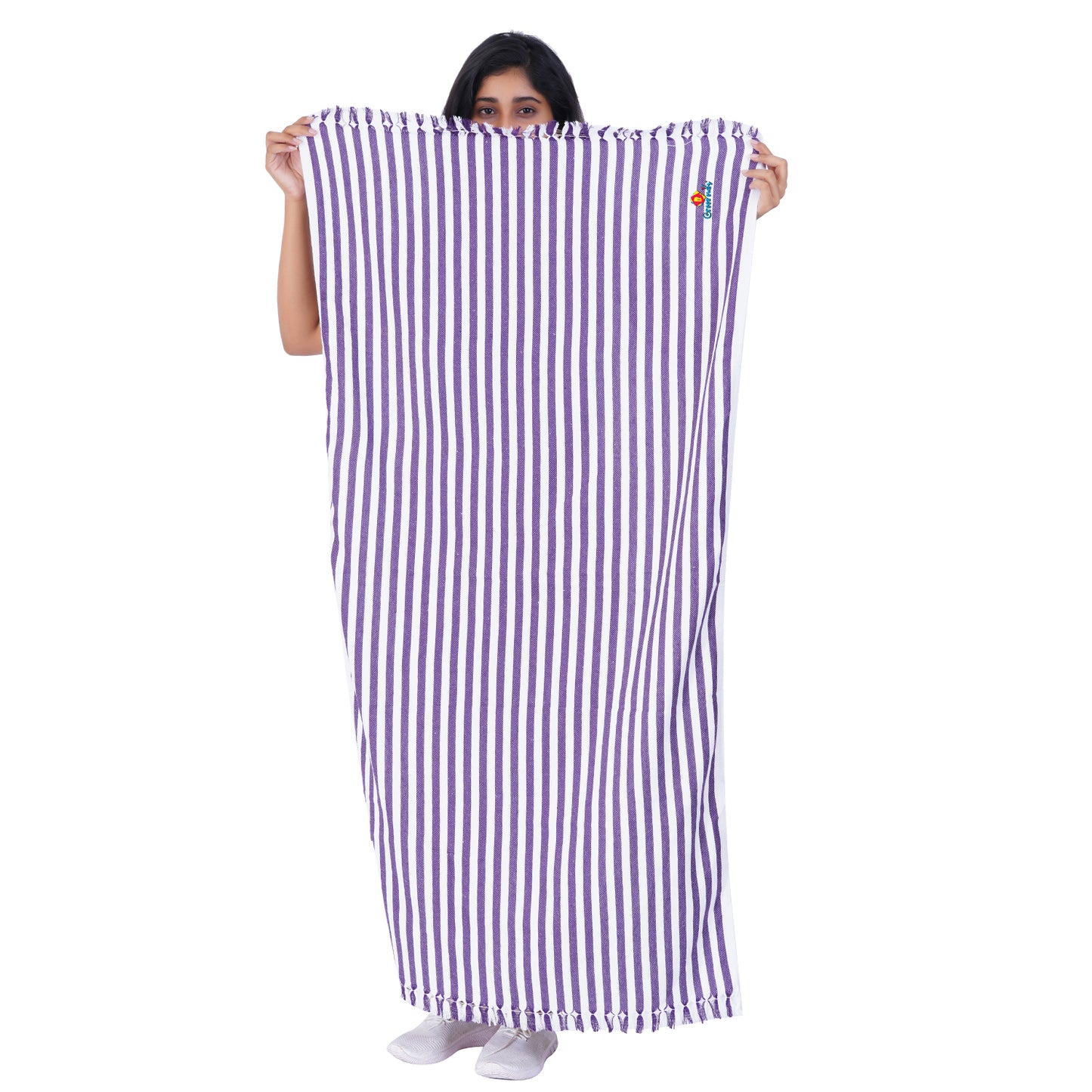 Cotton bath towels pack of 2