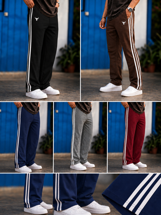 Combo of 5 Baggy stripe Tracks Rs.999