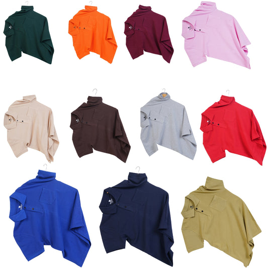 Combo of 4 Cotton Polo pocket T shirts 999